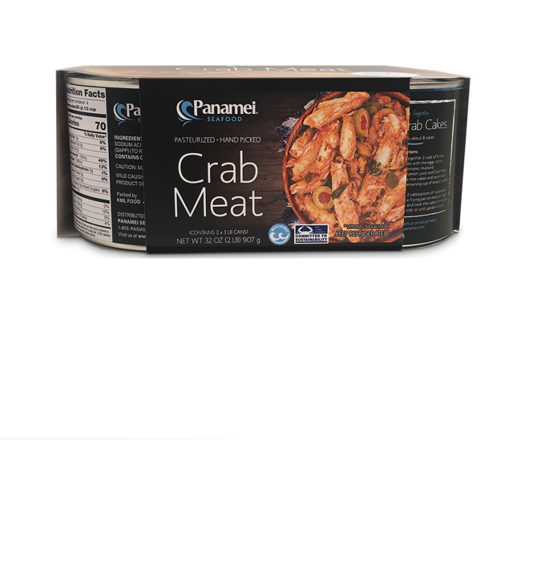 Crab Claw Meat Can twin pack Panamei Seafood