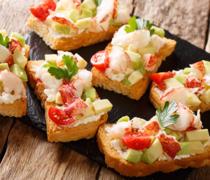 Lobster Bruschetta